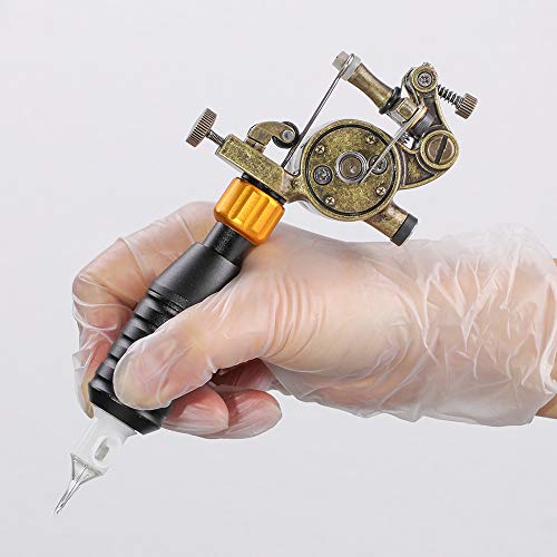 Professional Rotary Tattoo Machine - Portable DC Tattoo Pen with Integrated Motor for Artists | Perfect for Studio & Home Tattooing, Travel Use