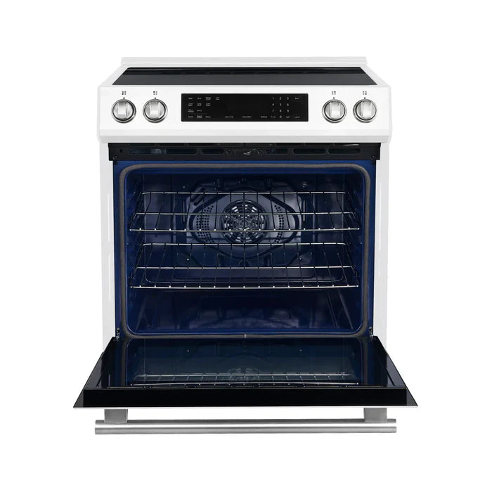 Forno Espresso Donatello 30 Inch Slide-In Induction Range with 5 Burners - FFSIN0905 | Energy Efficient Electric Stove for Modern Kitchens | Perfect for Baking, Cooking & Entertaining