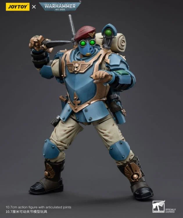 JOYTOY Warhammer 40k Astra Militarum Tempestus Scions Command Squad 55th Kappic Eagles Grenadier Action Figures - Collectible Miniatures for Tabletop Gaming & Warhammer 40k Battles