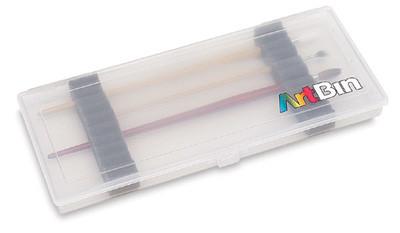 Art Bin Brush Case - Premium Storage for Paint Brushes, Perfect for Artists, Students & Hobbyists - Ideal for Travel, Studio & Classroom Use