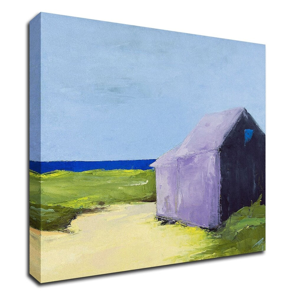Blue Day by Martha Wakefield - Premium Canvas Wall Art Print - Ready to Hang - Perfect for Living Room, Bedroom & Office Decor