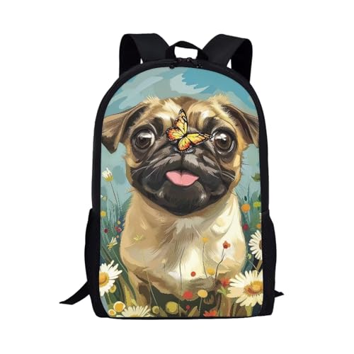 Watercolor Pug