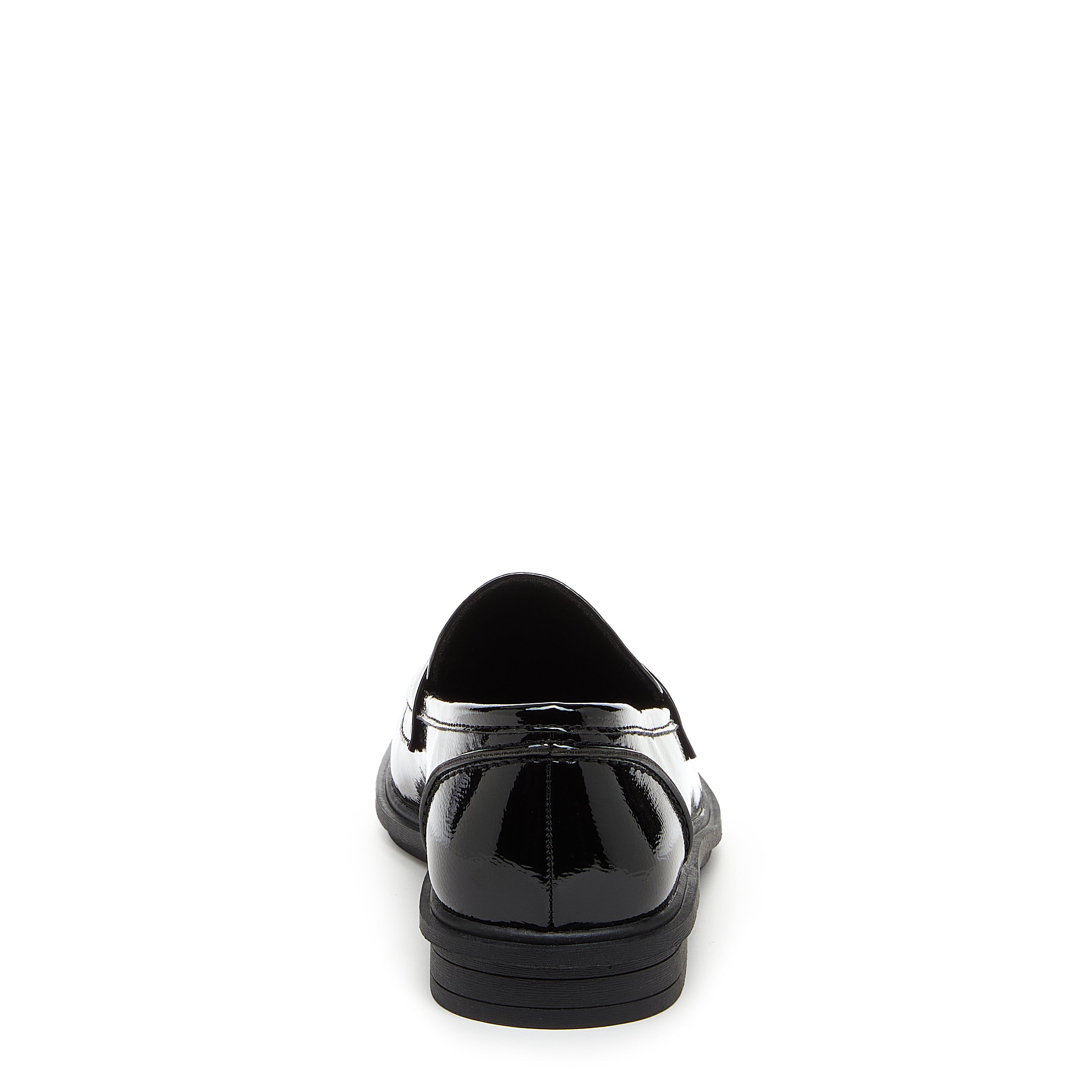 Gabby Black Patent Loafer Shoes for Women - Stylish & Comfortable Slip-On Loafers for Work, Office & Casual Wear