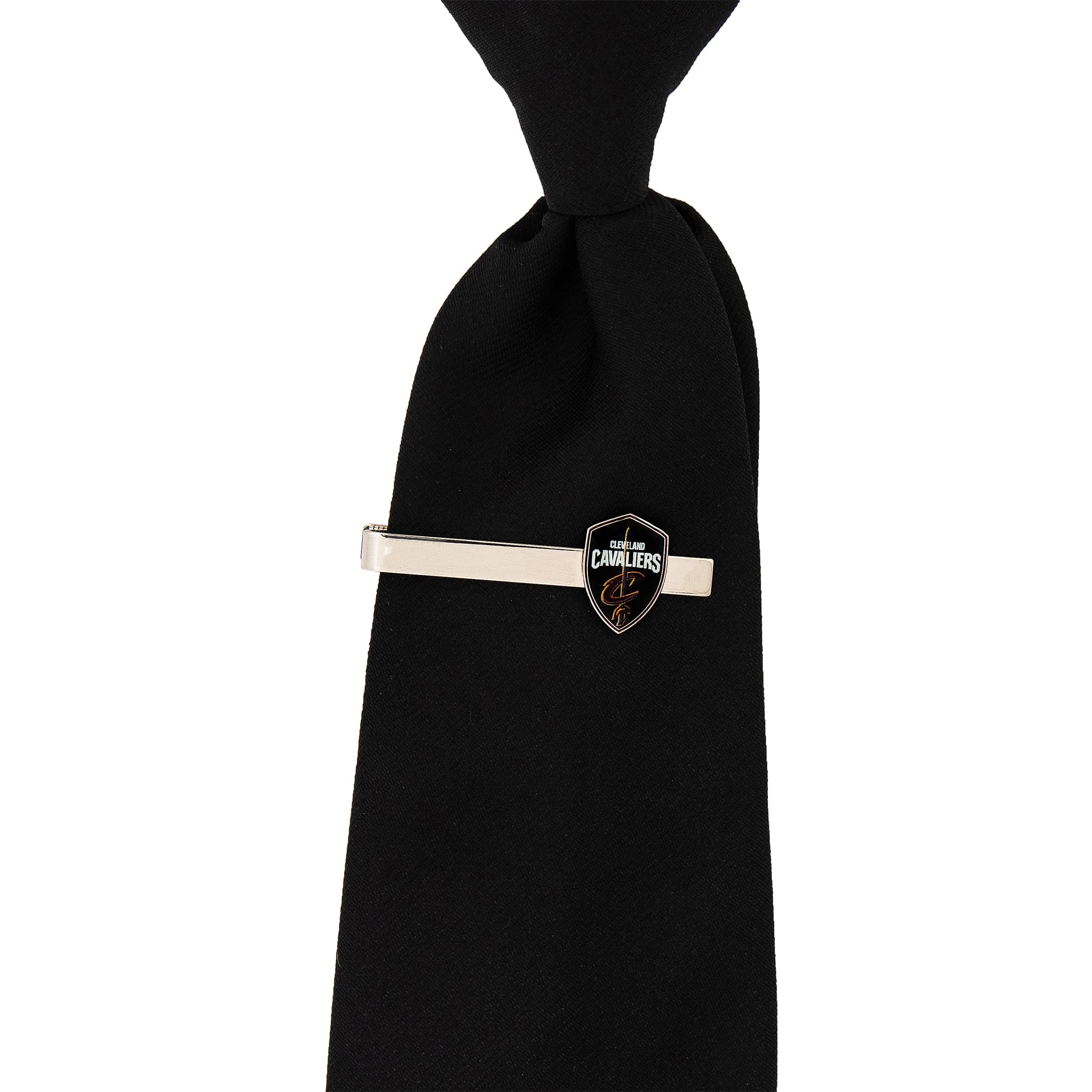 Cleveland Cavaliers NBA Tie Bar - Desert Cactus Design, Officially Licensed Basketball Accessory for Men | Perfect for Office, Weddings & Game Day Outfits