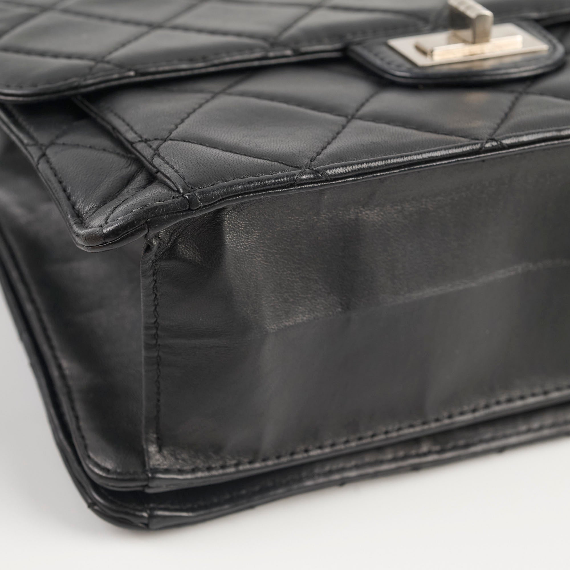 Authentic Chanel Paris Bombay Reissue Shoulder Bag in Black | Luxury Leather Crossbody Purse for Women | Perfect for Evening Events, Date Nights & Special Occasions