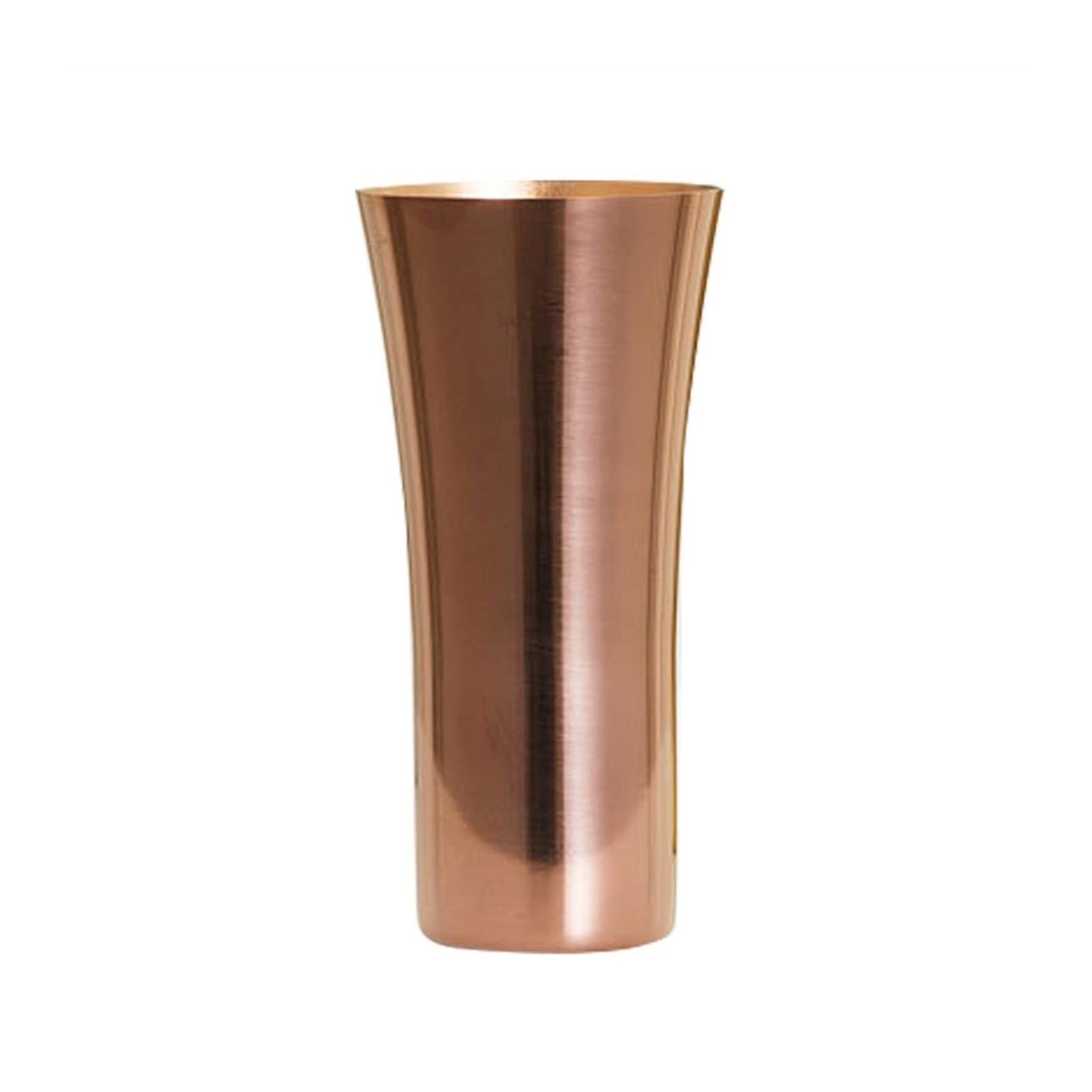 TOMYEUS 2 Pack Stainless Steel Flower Vases - Rose Gold Decorative Water Cup & Flower Holder for Home, Wedding, Office, Restaurant Decor - Modern Centerpiece for Table, Shelf, and Countertop Display