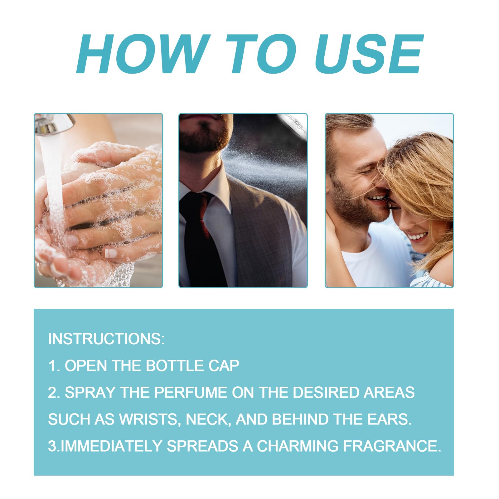 AKEASS Premium Men's Cologne - Long Lasting Pheromone & Hypnosis 2.0 Fragrance for Attraction & Confidence - Perfect for Date Night, Office & Special Occasions