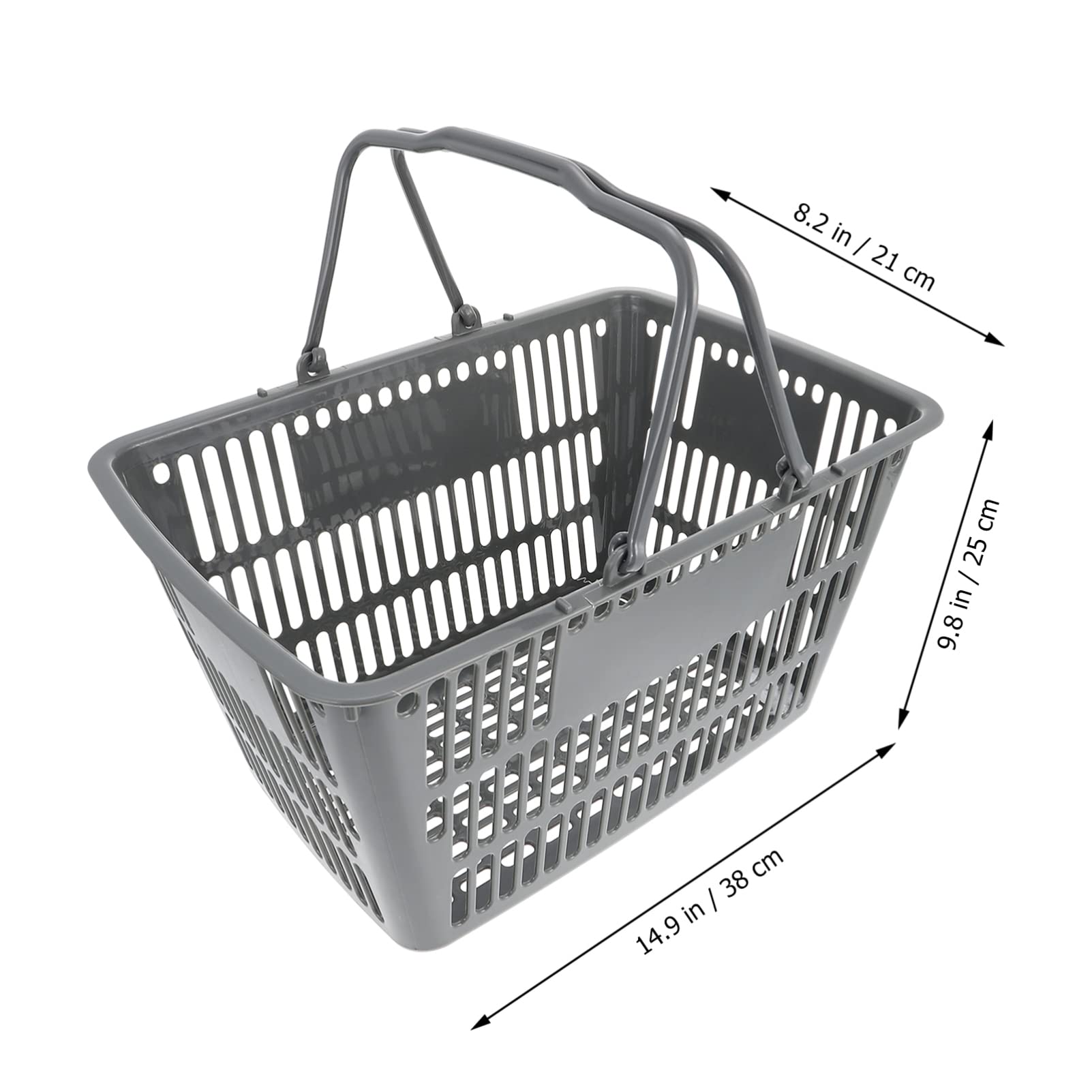 Portable Shopping Basket - Bathroom & Kitchen Storage Organizer for Toiletries, Spices, and Essentials | Perfect for Home, Office, and Travel Use