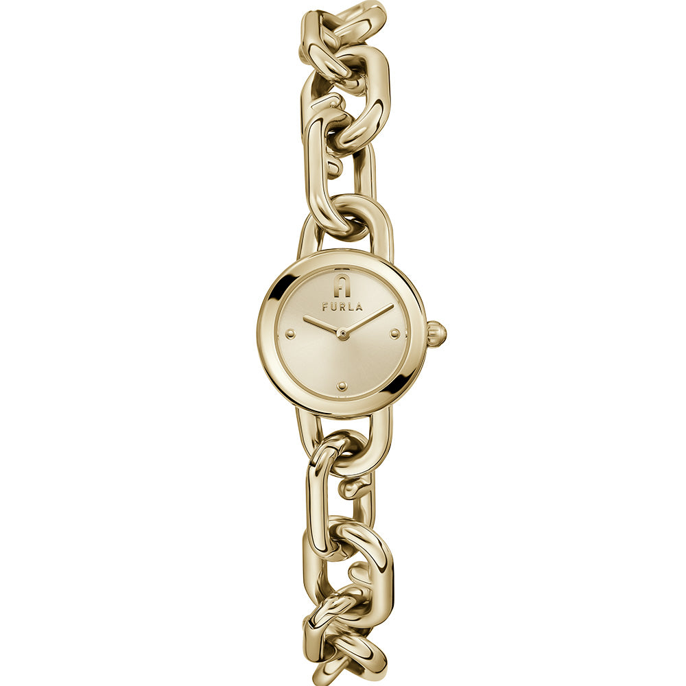 Furla WW00027003L2 Women's Gold-Tone Chain Bracelet - Elegant Fashion Jewelry for Daily Wear & Special Occasions