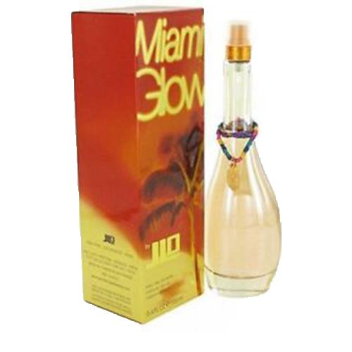 Jennifer Lopez Miami Glow 100ml Eau de Toilette for Women - Fresh Floral Fragrance for Daytime Wear & Summer Evenings