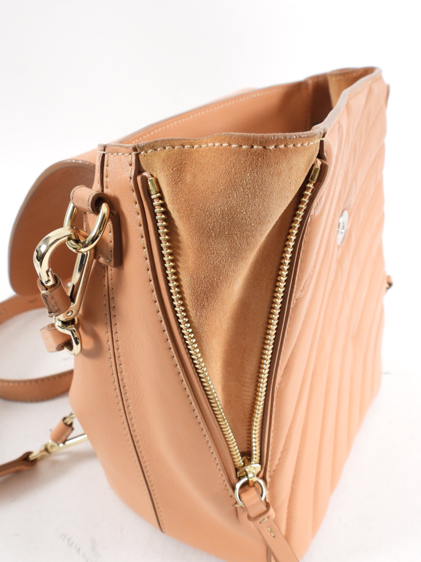 Chloe Quilted Leather Faye Backpack - Luxury Designer Handbag for Women, Stylish Shoulder Bag with Gold-Tone Hardware | Perfect for Work, Travel & Everyday Use