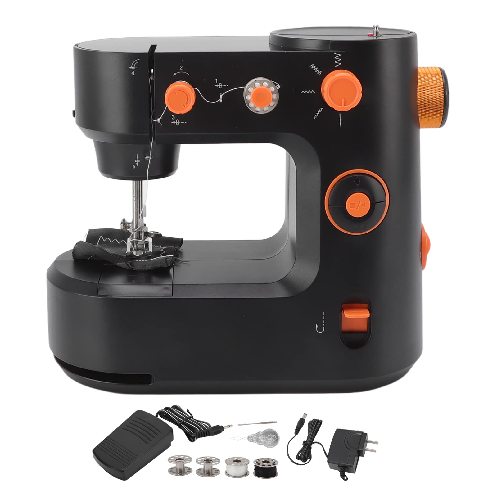 Portable Handheld Sewing Machine - Mini Electric Sewing Device for Beginners, Home Repairs & Quick Fixes - Perfect for Clothes, Curtains, DIY Crafts & Emergency Stitching On-The-Go