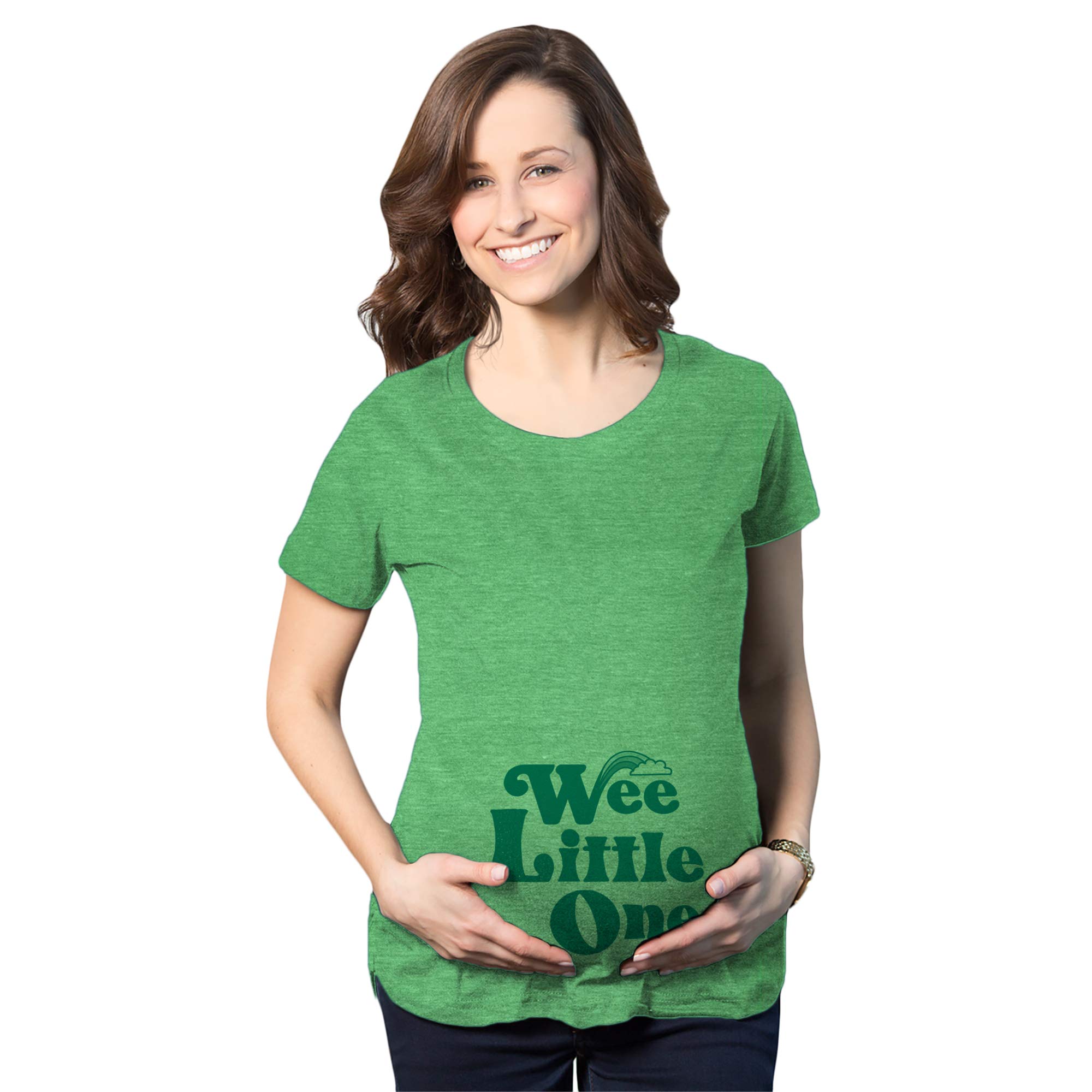 Funny Maternity T-Shirt for Pregnancy - St. Patrick's Day Leprechaun Design | Cute Baby Bump Tee for Moms-to-Be | Perfect for St. Paddy's Day Parties & Maternity Photos