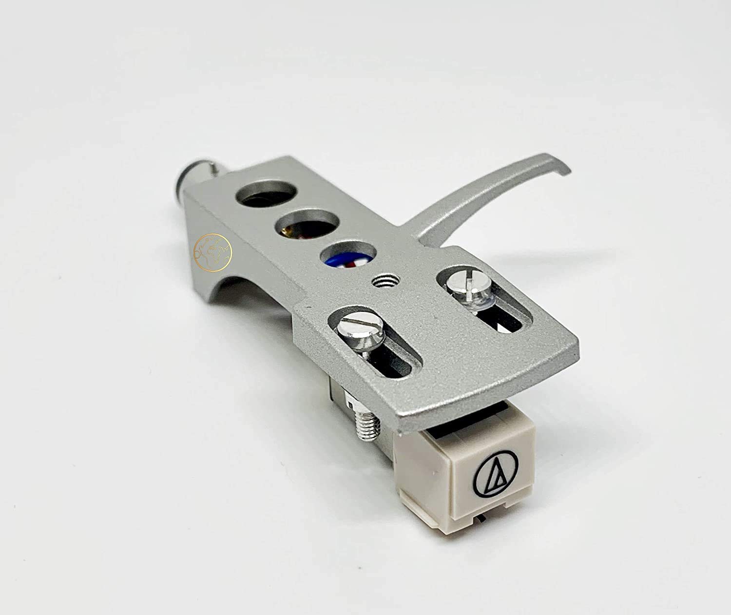 Silver Headshell with AT3600 Cartridge & Conical Stylus Needle - Compatible with Sansui FR-D4, SR-737, SR-838, FR-D35, SR-525, SR-929, SR-636, SR-717, SR-333, SR-535, FR-3080 Turntables - Perfect for Vinyl Record Playback & Audio Enthusiasts