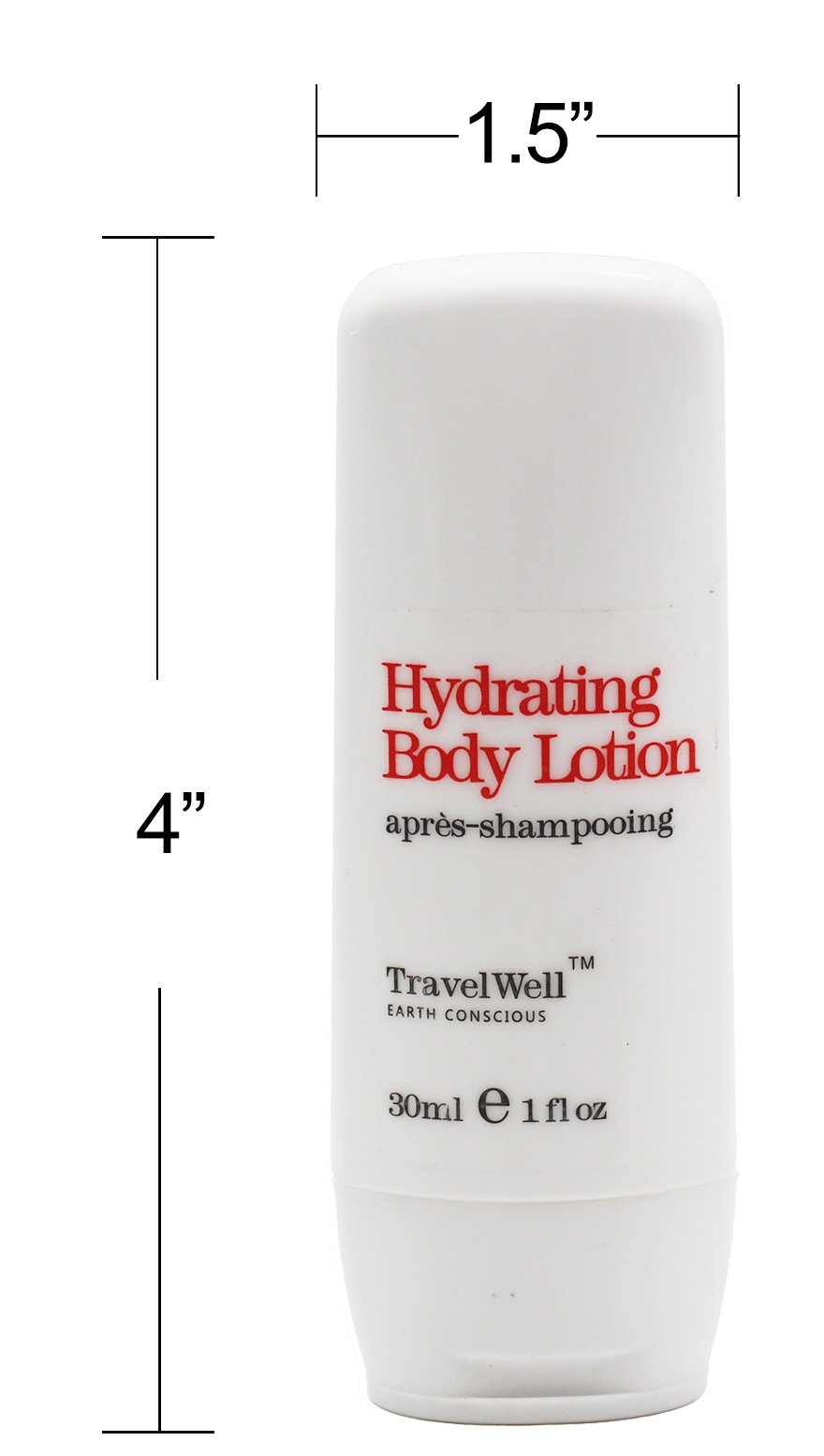 50-Pack Travel Size Lotion 1.0 Fl Oz (30ml) - Individually Wrapped Bulk Toiletries for Hotels, Airlines & Gifts | Mini Moisturizer for Travel, Gym, Office & On-the-Go Hydration