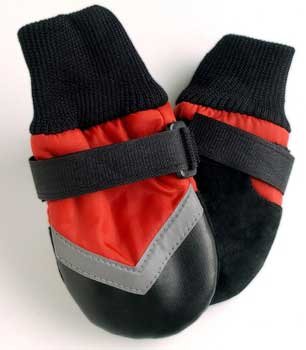 Fashion Pet Extreme Boots XXS Red - Waterproof Dog Boots for Small Dogs, Paw Protection for Hiking, Snow & Outdoor Adventures