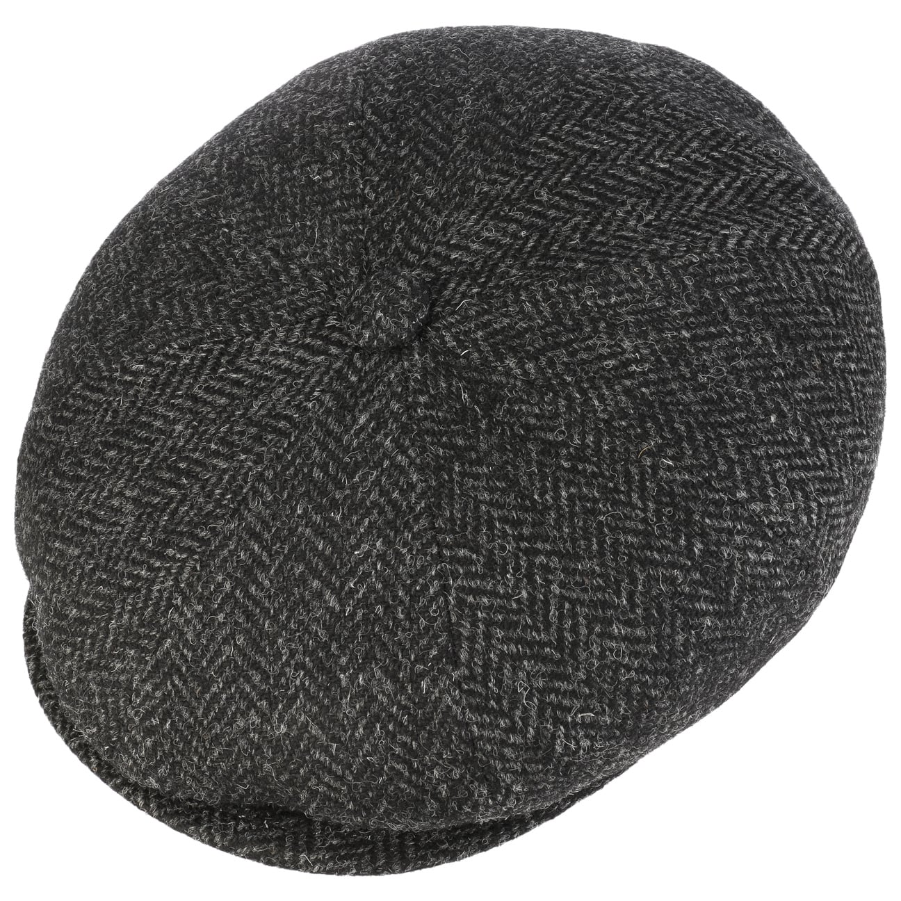 Bailey 1922 Galvin Herringbone Flat Cap for Men - Classic Wool Newsboy Hat for Casual & Formal Wear | Perfect for Fall, Winter & Outdoor Events