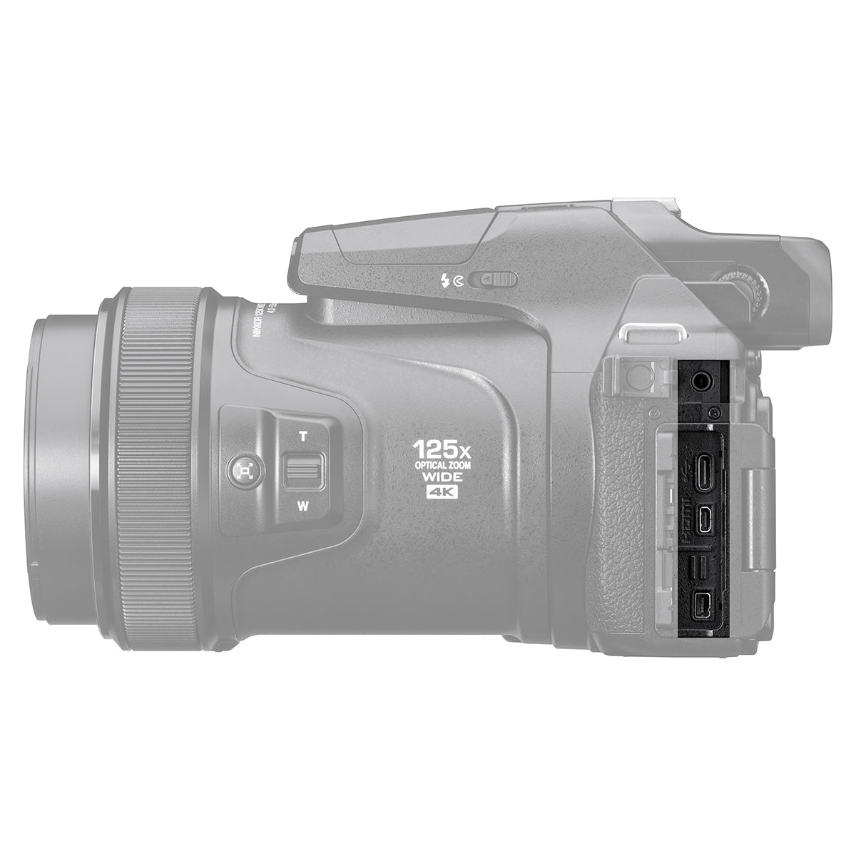 Nikon COOLPIX P1100 Digital Camera with 30x Optical Zoom, 4K Video & Wi-Fi - Perfect for Travel Photography, Vlogging & Outdoor Adventures