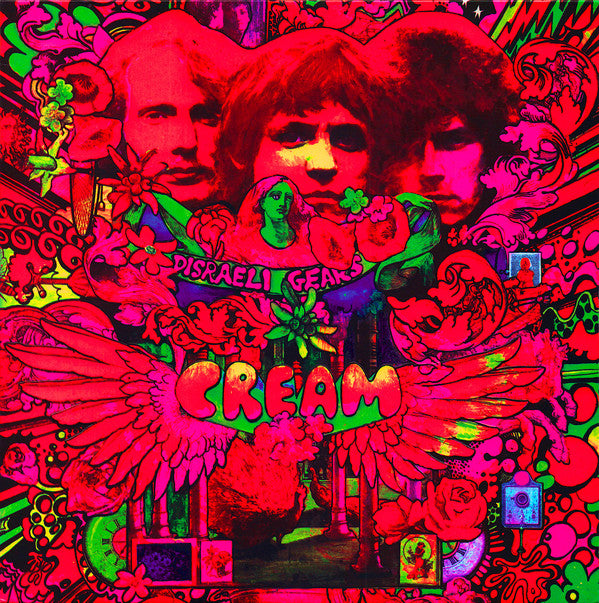 Disraeli Gears Cream - Classic Rock Vinyl Record & CD - Perfect for Music Collectors and Vintage Vinyl Enthusiasts