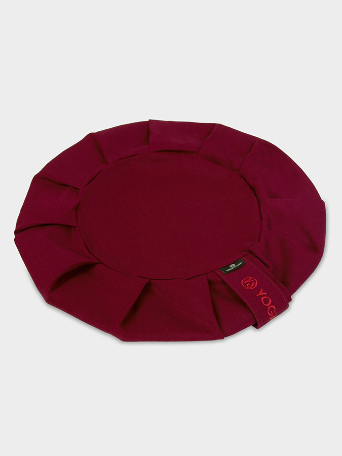 Premium Round Yoga Cushion Cover for Meditation & Home Studio - Soft & Washable EU-Size Bolster Case for Yoga, Zazen & Relaxation at Home