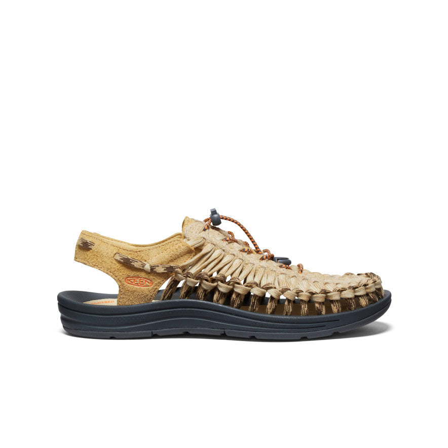 UNEEK Flat Cord Sneakers for Men - New Wheat/Reed Yellow | Comfortable & Stylish Slip-On Shoes for Casual Wear, Walking & Outdoor Activities