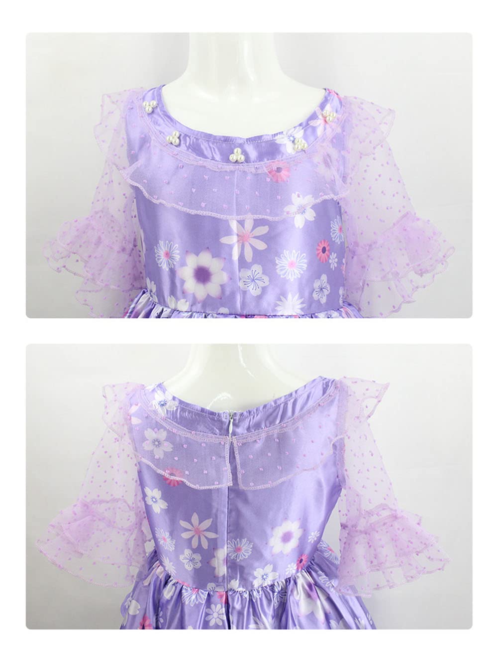Princess Isabela Dress - Elegant Cosplay Costume & Halloween Outfit for Women | Perfect for Cosplay Events, Halloween Parties & Themed Gatherings