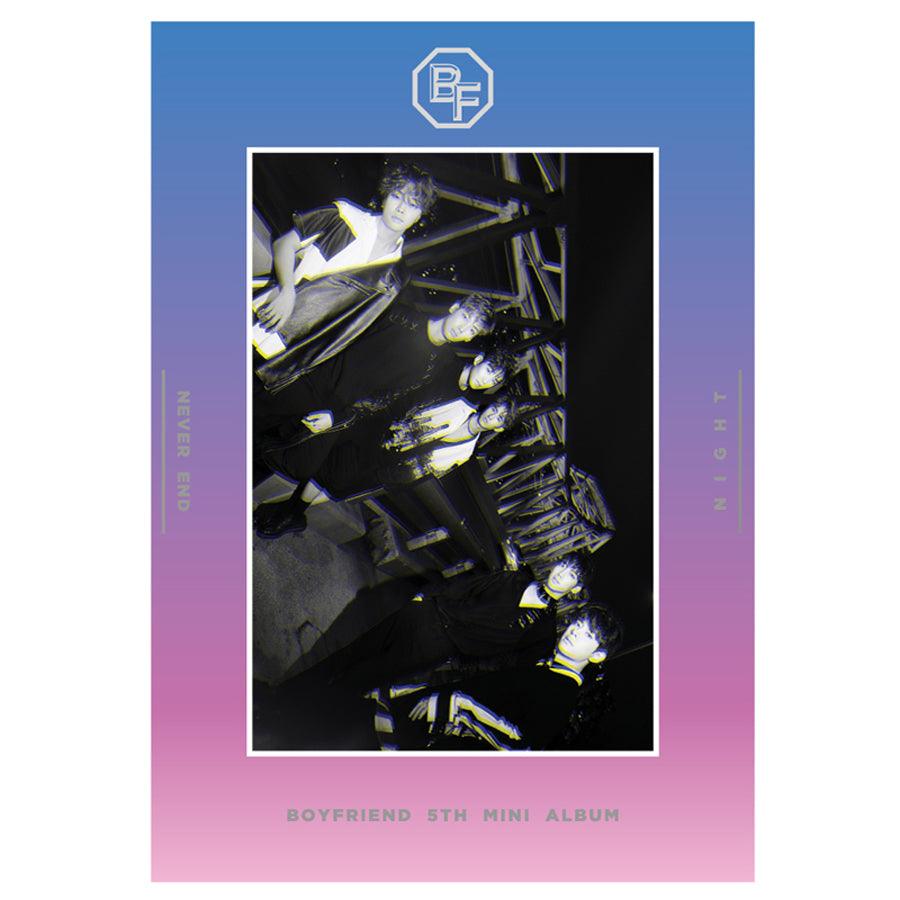 BOYFRIEND 5TH MINI ALBUM 'NEVER END' - K-Pop CD with Photobook & Poster - Perfect for K-Pop Fans, Collectors and Gift Giving