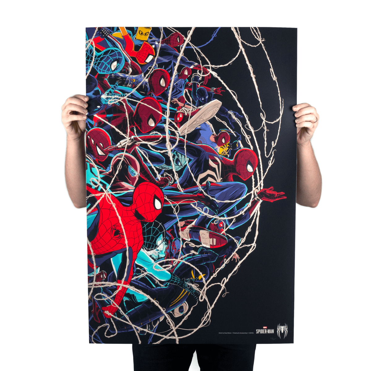 Marvel's Spider-Man Poster - High-Quality Superhero Wall Art for Home, Office & Gamer Room Decor - Perfect for Marvel Fans & Comic Book Lovers