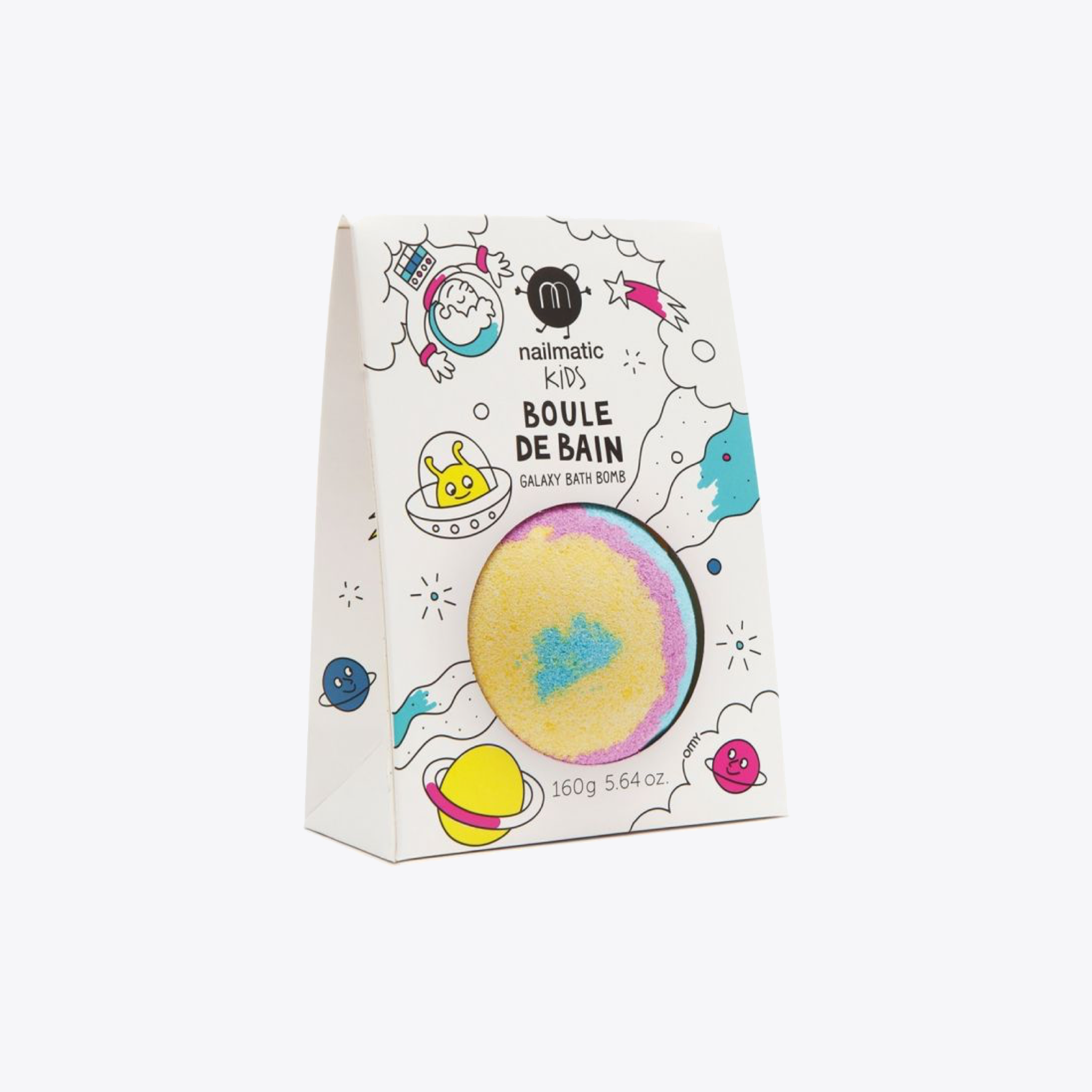 Galaxy Bath Bomb - Relaxing & Moisturizing Bath Soak with Essential Oils & Shea Butter | Perfect for Spa Night, Self-Care & Gift Giving