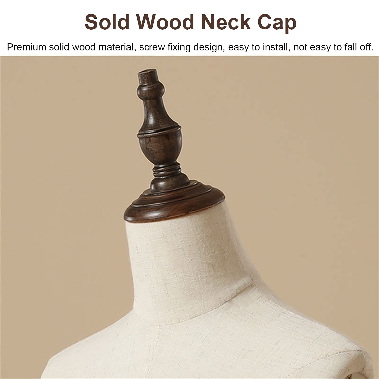 Adjustable Beige Male Mannequin Torso with Removable Pants & Shoe Stand - Half Body Display Dummy for Men's Casual Clothing - Perfect for Retail Stores, Boutique Window Displays & Fashion Photography