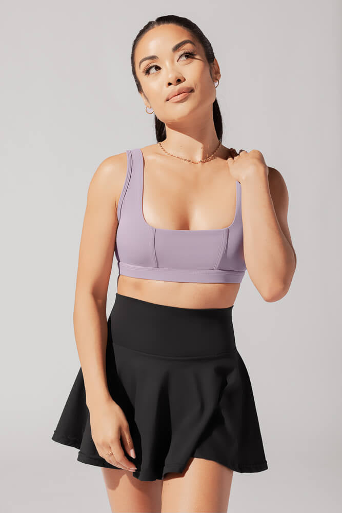 Twirl Skort for Women - Black High Waist Tennis Skirt with Built-in Shorts | Perfect for Running, Yoga, and Casual Wear
