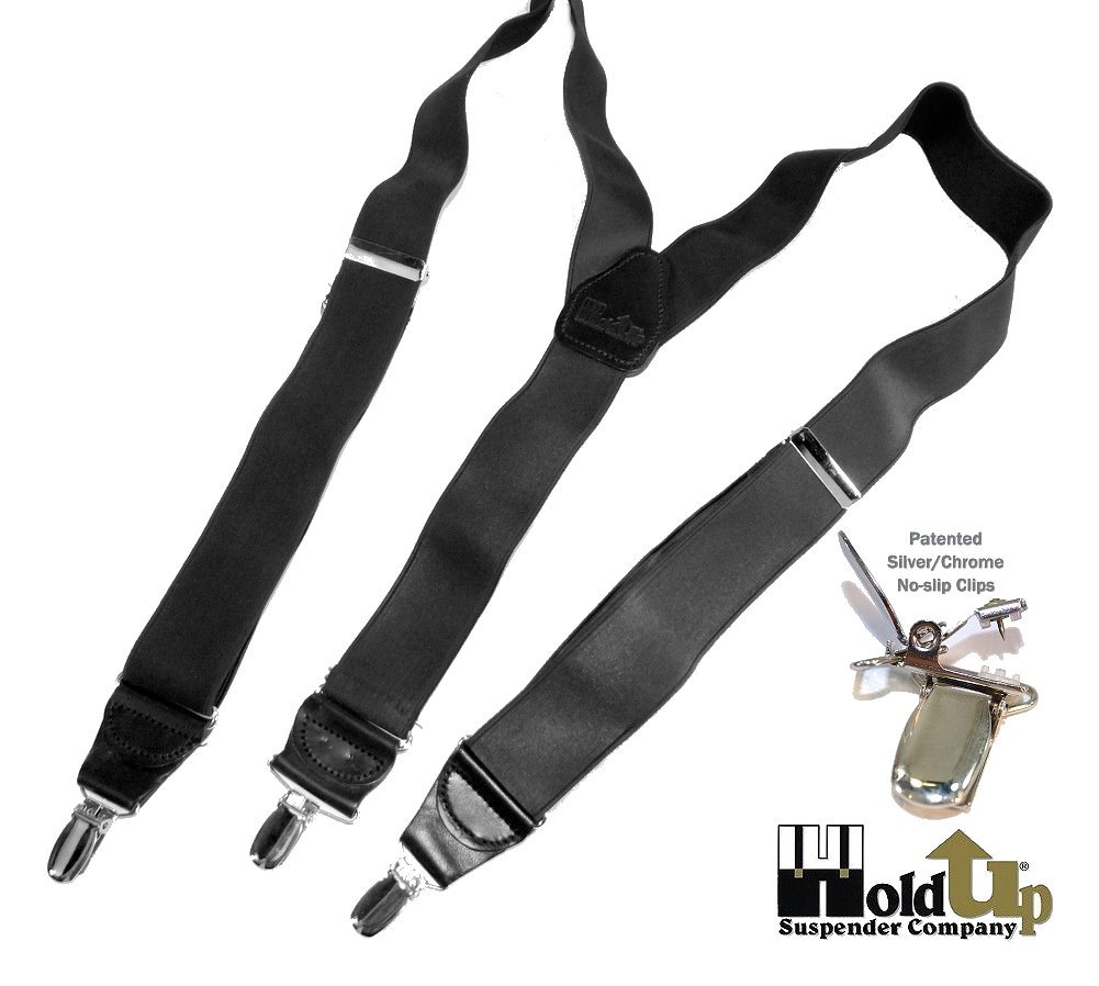 Premium Men's Suspenders - Traditional X-Back & Y-Back Styles for Business & Formal Wear | Corporate Series by Hold-Up | Perfect for Office, Weddings & Special Events