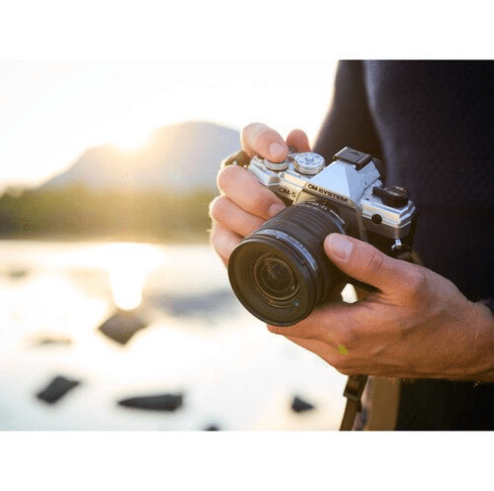 OM SYSTEM OM-5 Mirrorless Digital Camera (Silver) - Compact & Lightweight for Travel, Vlogging & Outdoor Photography