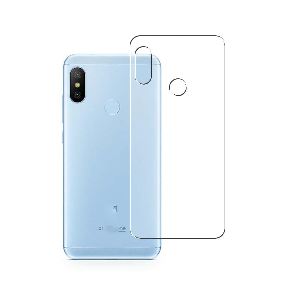 2-Pack Xiaomi Mi A2 Lite Back Protector Film - TPU Guard Cover Skin Sticker for Scratch Protection | Compatible with Xiaomi Mi A2 Lite Smartphone | Perfect for Daily Use, Travel & Outdoor Activities