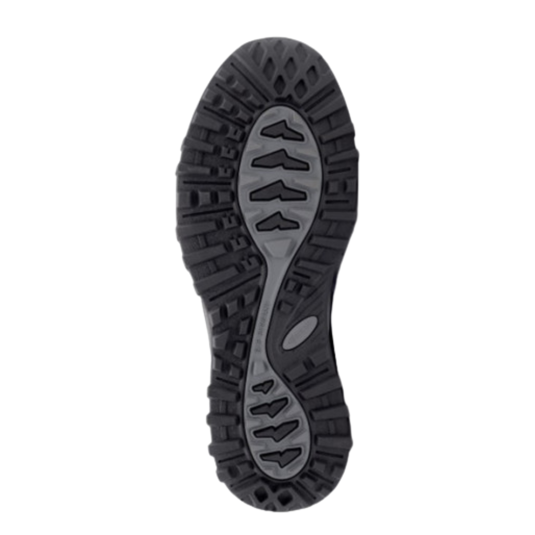 Women's Summit Trail Composite Toe Work Boots - Black/Black (B Width) - Lightweight Safety Shoes for Hiking, Construction & Outdoor Work