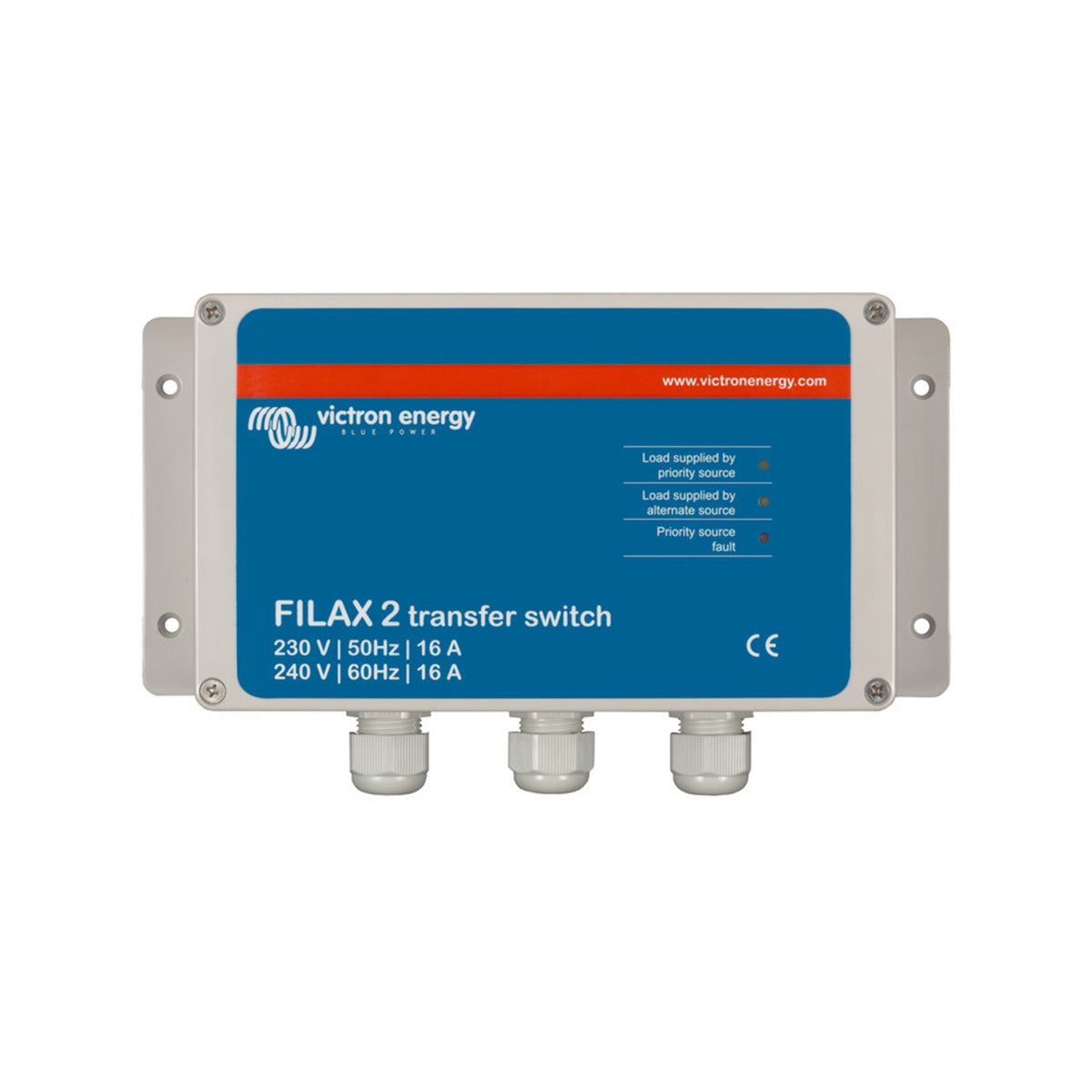 Victron Energy Filax 2 Automatic Transfer Switch 230V/50Hz 240V/60Hz - Reliable Power Backup for Home & RV Use