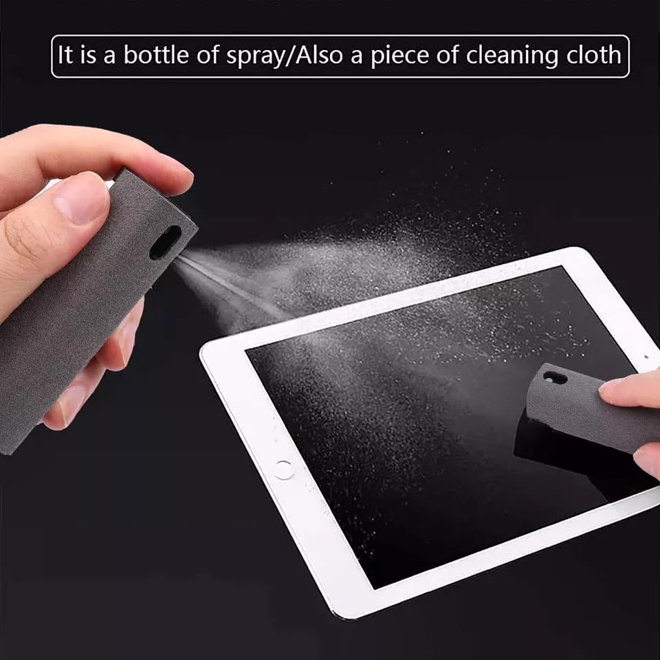 3-in-1 Screen Cleaner Kit for Phone, Laptop & TV - Portable & Reusable