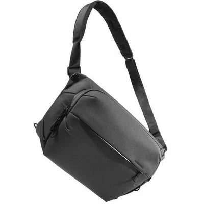 Peak Design Everyday Sling Bag v2 10L Black - Premium Camera & Travel Backpack for Photographers | Durable & Water-Resistant | Perfect for Hiking, Commuting & Urban Exploration