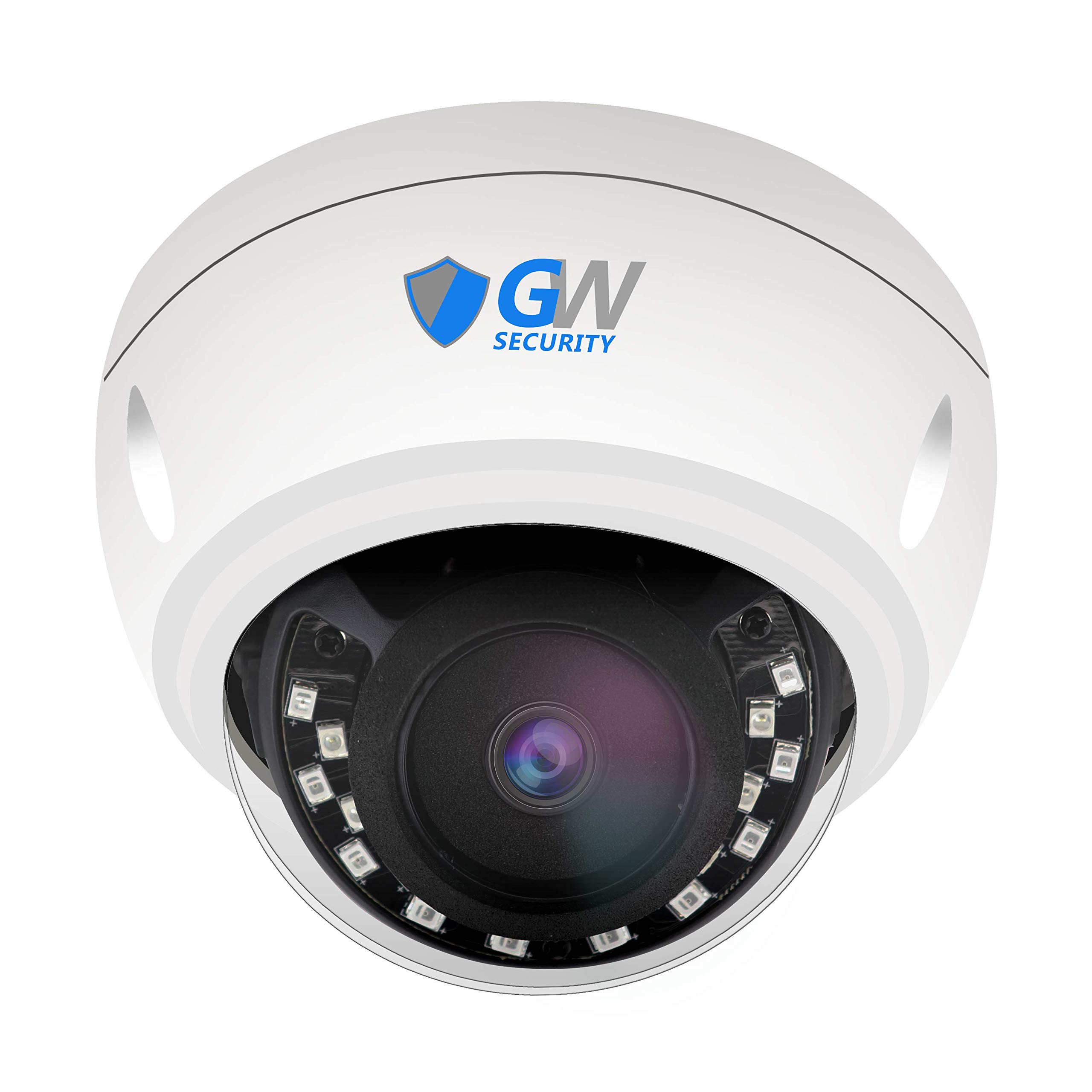 GW Security 8 Channel 4K NVR System with 8MP AI Human/Vehicle Detection | Starlight Color Night Vision | 8 UHD 4K 2160P PoE Weatherproof Dome Cameras | Indoor/Outdoor Security Camera System for Home & Business Surveillance