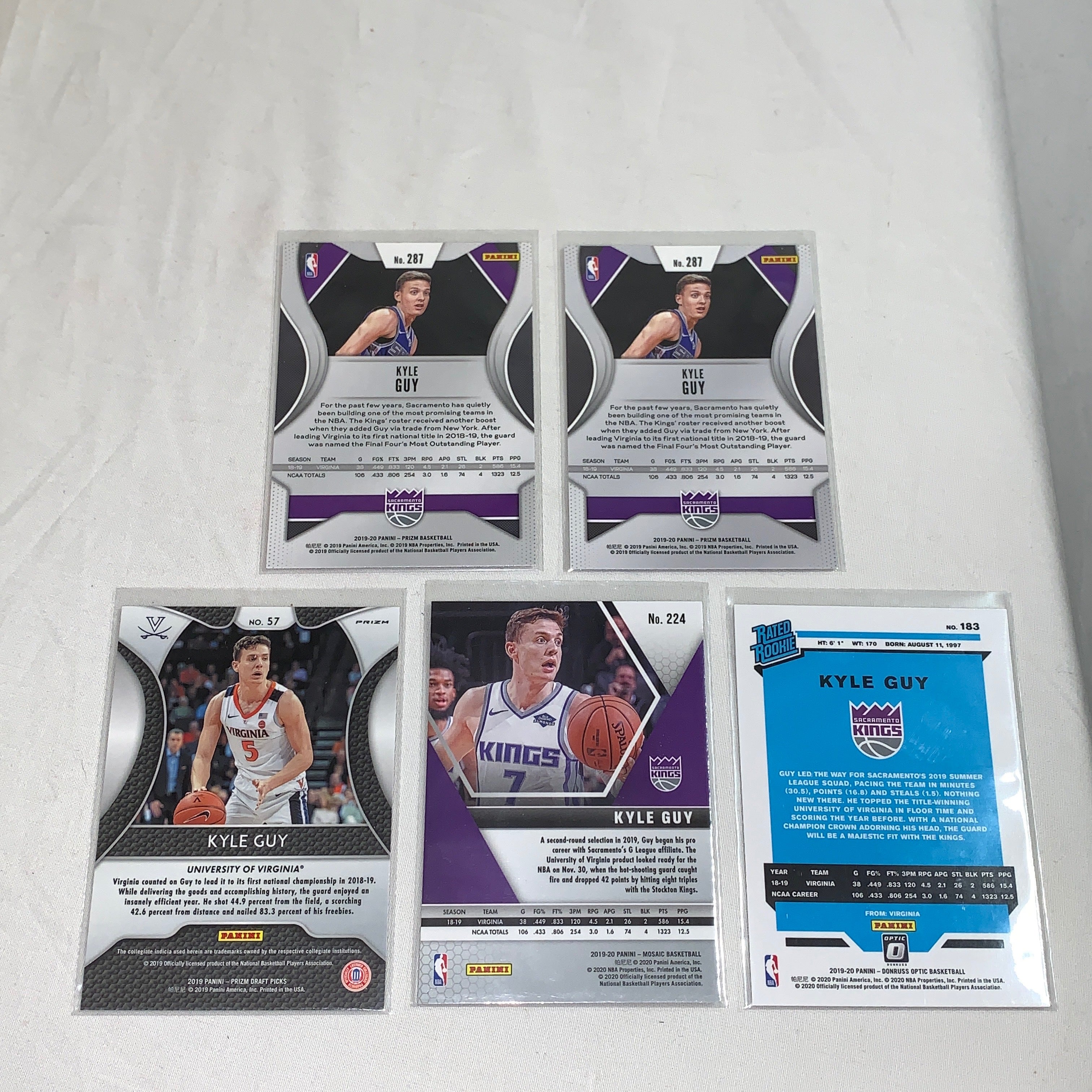 2019 Kyle Guy NBA Rookie Card Collection - Perfect for Basketball Memorabilia Collectors & Sports Fans - Display in Home, Office, or Man Cave