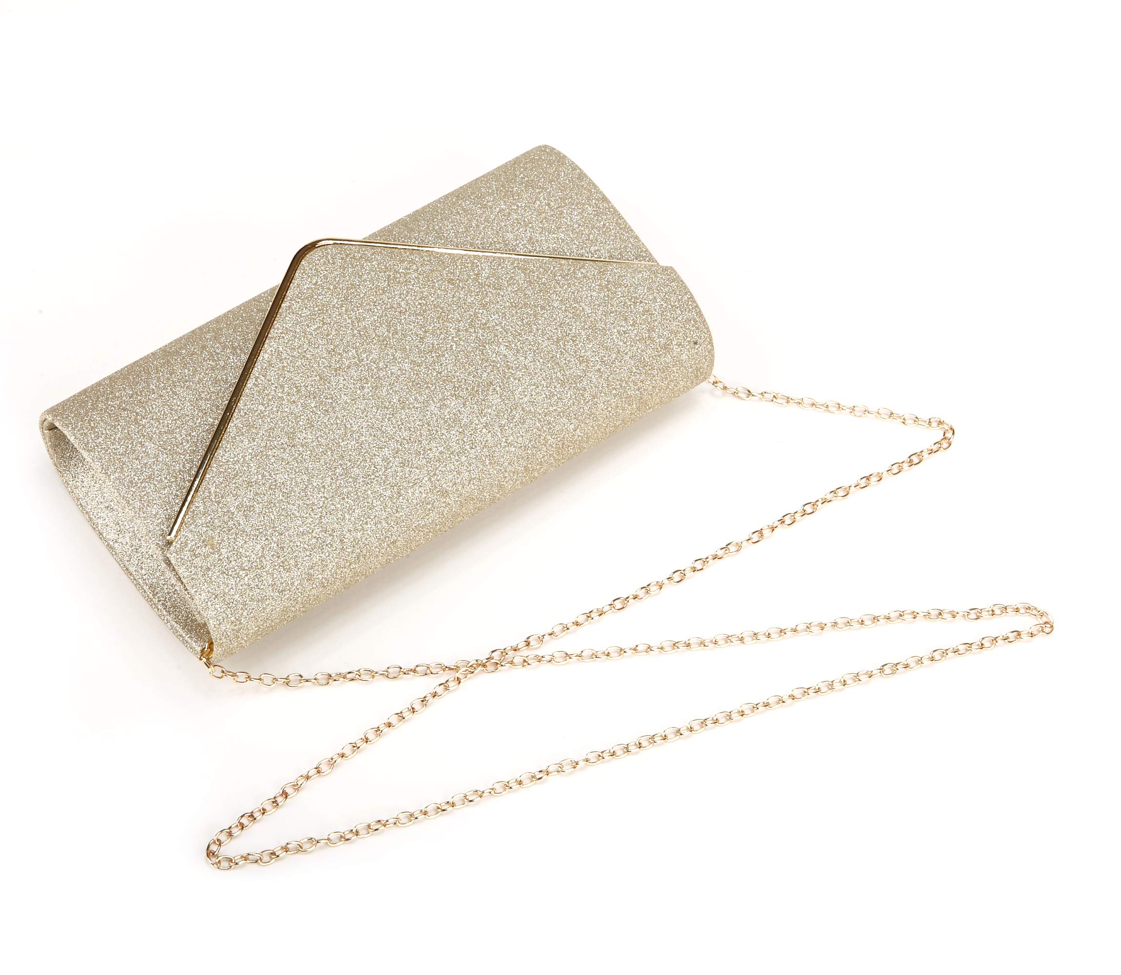 Sparkling Women's Clutch Purse - Party & Evening Crossbody Bag