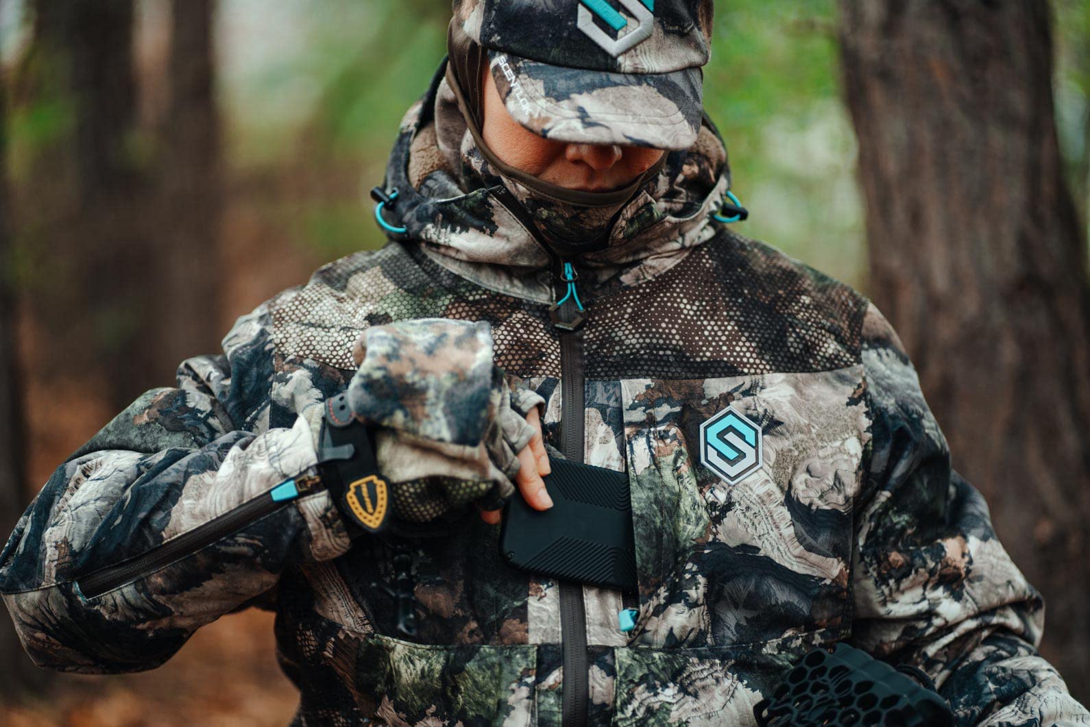 ScentLok Women’s Cold Blooded 3-in-1 Parka Jacket - Waterproof Windproof Hunting Coat for Women - Perfect for Deer Hunting, Outdoor Adventures & Cold Weather Activities