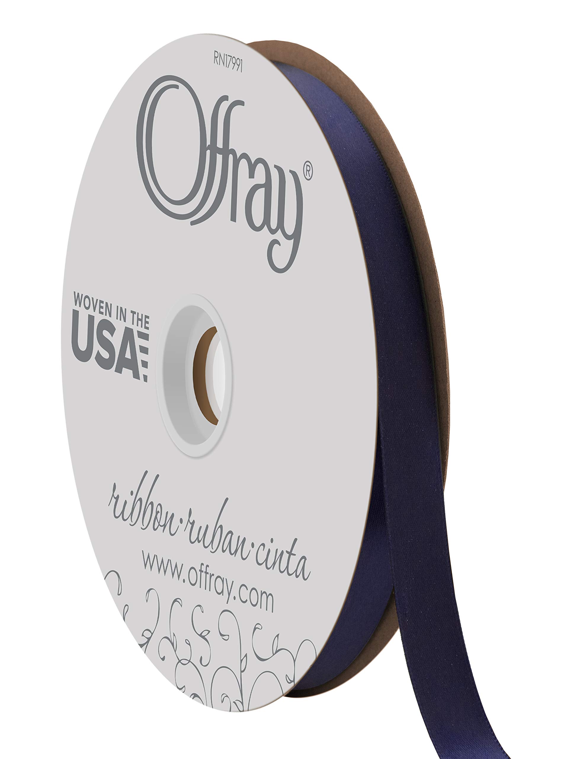 Premium Double Face Satin Ribbon - 1/2 Inch Wide, 10 Yards - Perfect for Gift Wrapping, Hair Bows, Wedding Decor & DIY Crafts