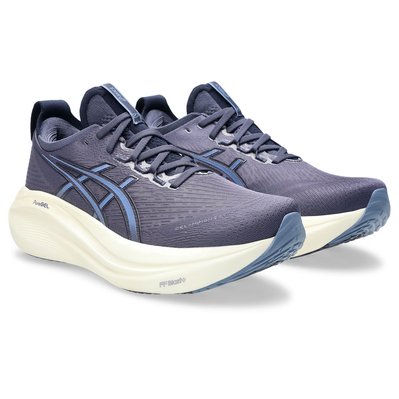 ASICS Gel-Nimbus 27 Men's Running Shoes - Cushioned Road Running Sneakers for Long Distance & Marathon Training - Perfect for Jogging, Gym Workouts & Daily Wear