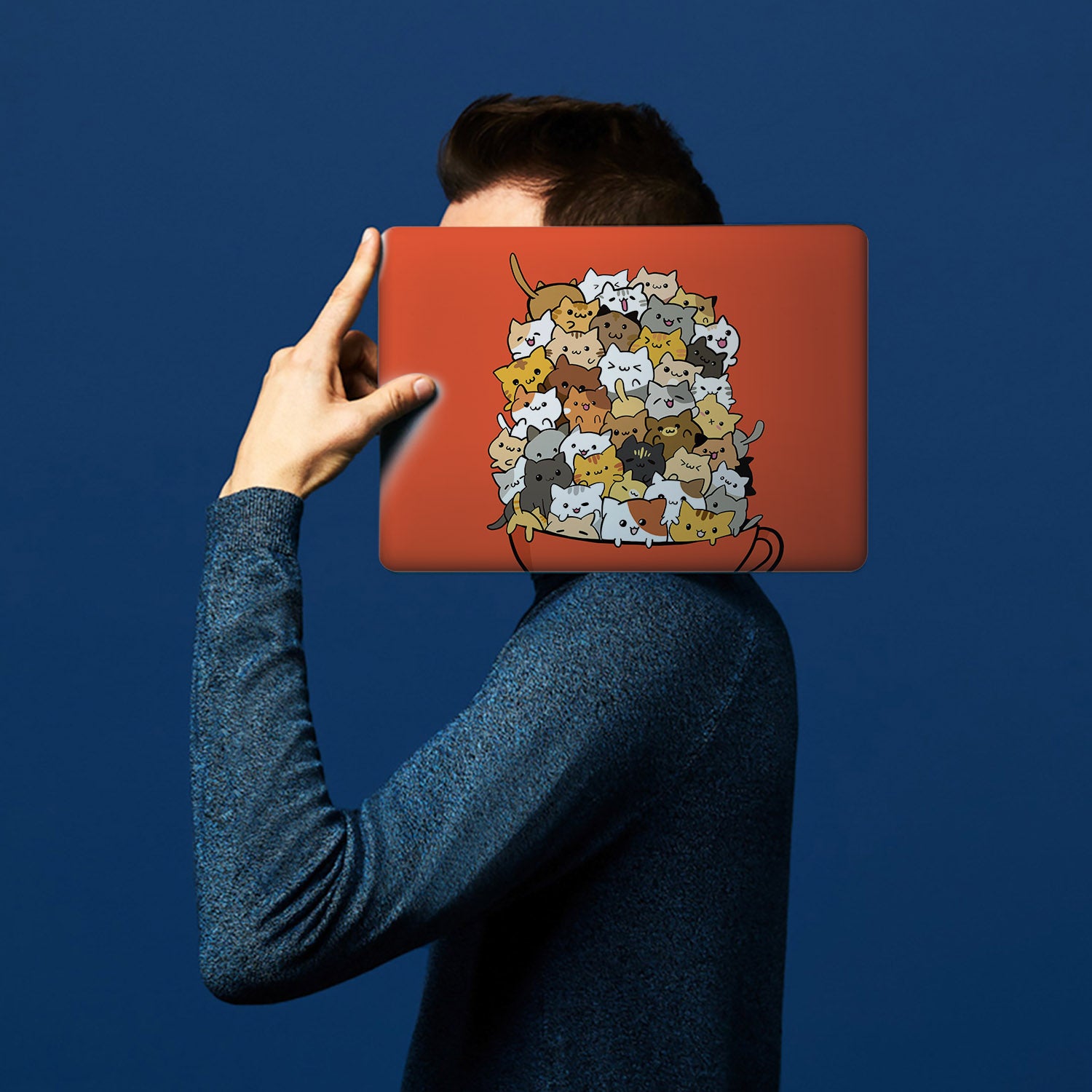 Cute Cat Pattern Surface Laptop Case - Protective Sleeve for Microsoft Surface Laptop 13.5