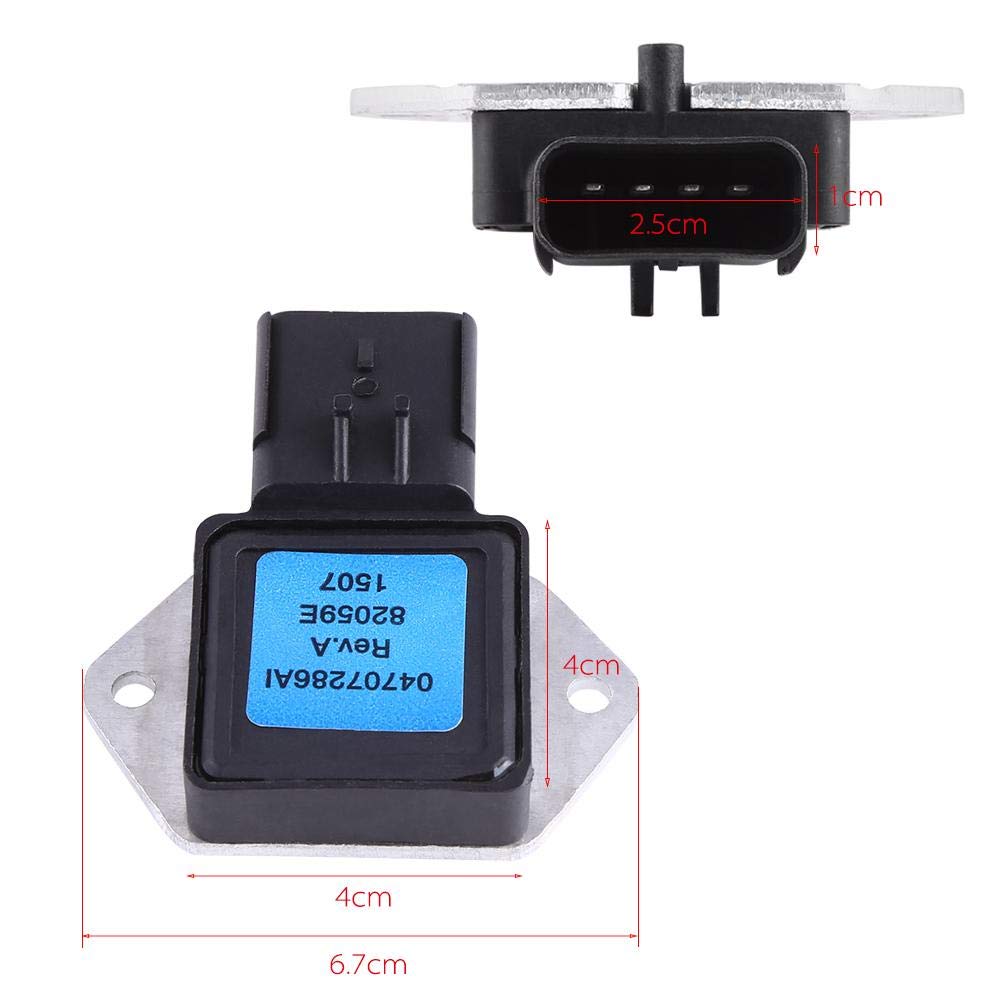 Car Auto Cooling Fan Relay 1Pc - Compatible with 5017491AB 4707286AF - Perfect for Engine Cooling System & Overheating Prevention