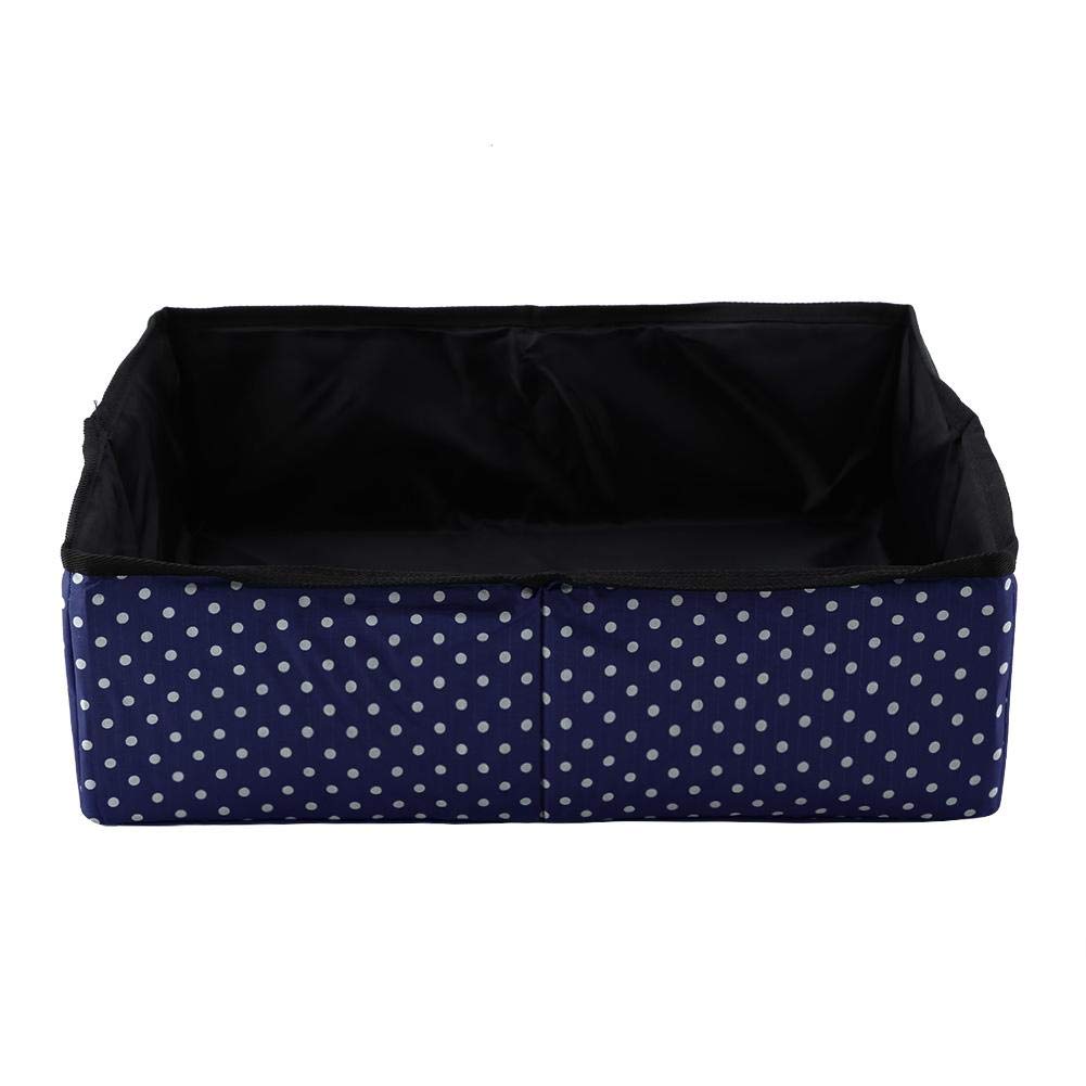 Foldable Collapsible Cat Litter Box - Portable & Waterproof Pet Toilet Tray for Indoor & Outdoor Use - Leak Proof Design for Travel & Home - Available in Red & Blue Colors - Perfect for Camping, Apartments & Small Spaces