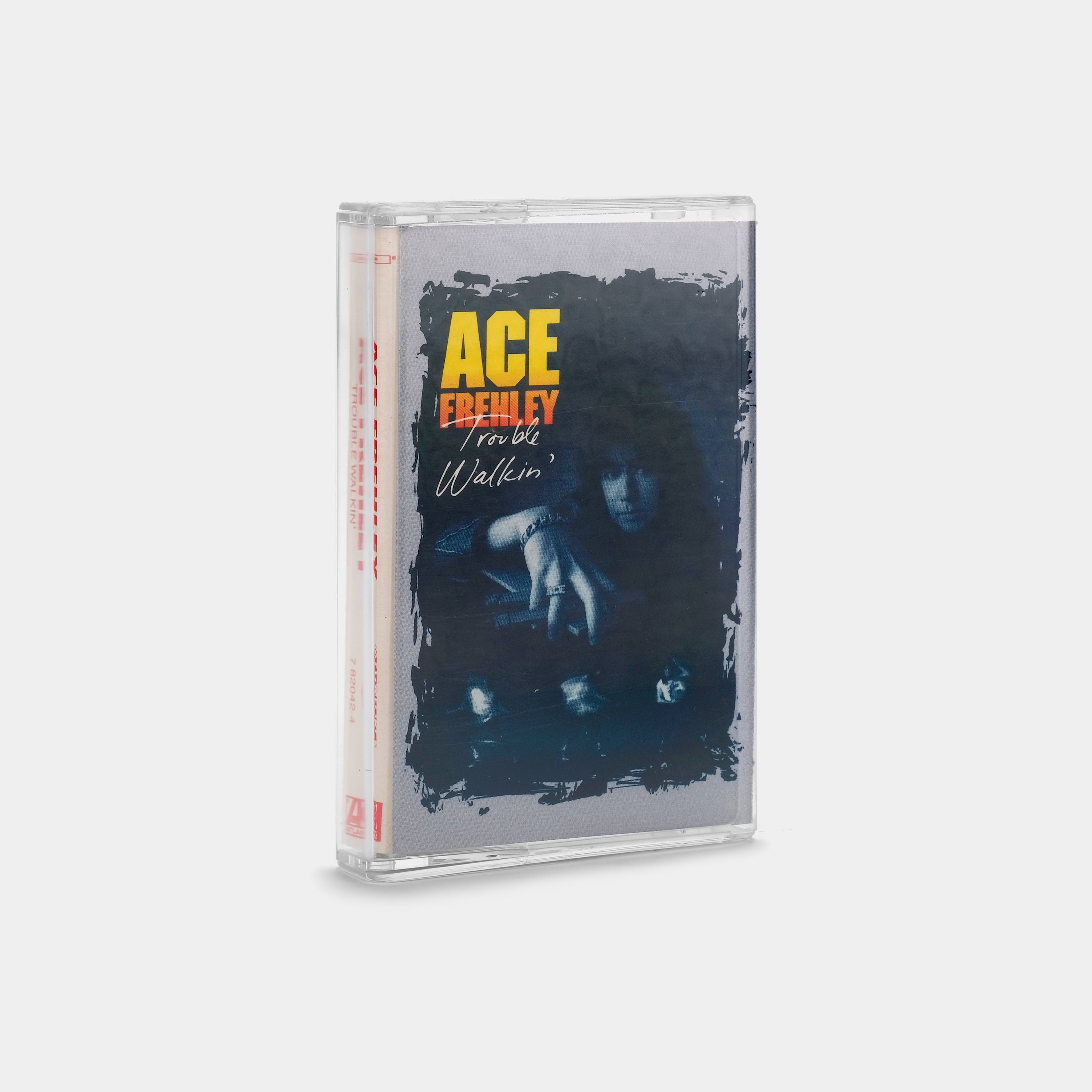 Ace Frehley Trouble Walkin' Cassette Tape - Vintage Rock Music Album for Collectors & Fans - Perfect for Home Listening & Car Stereo Playback