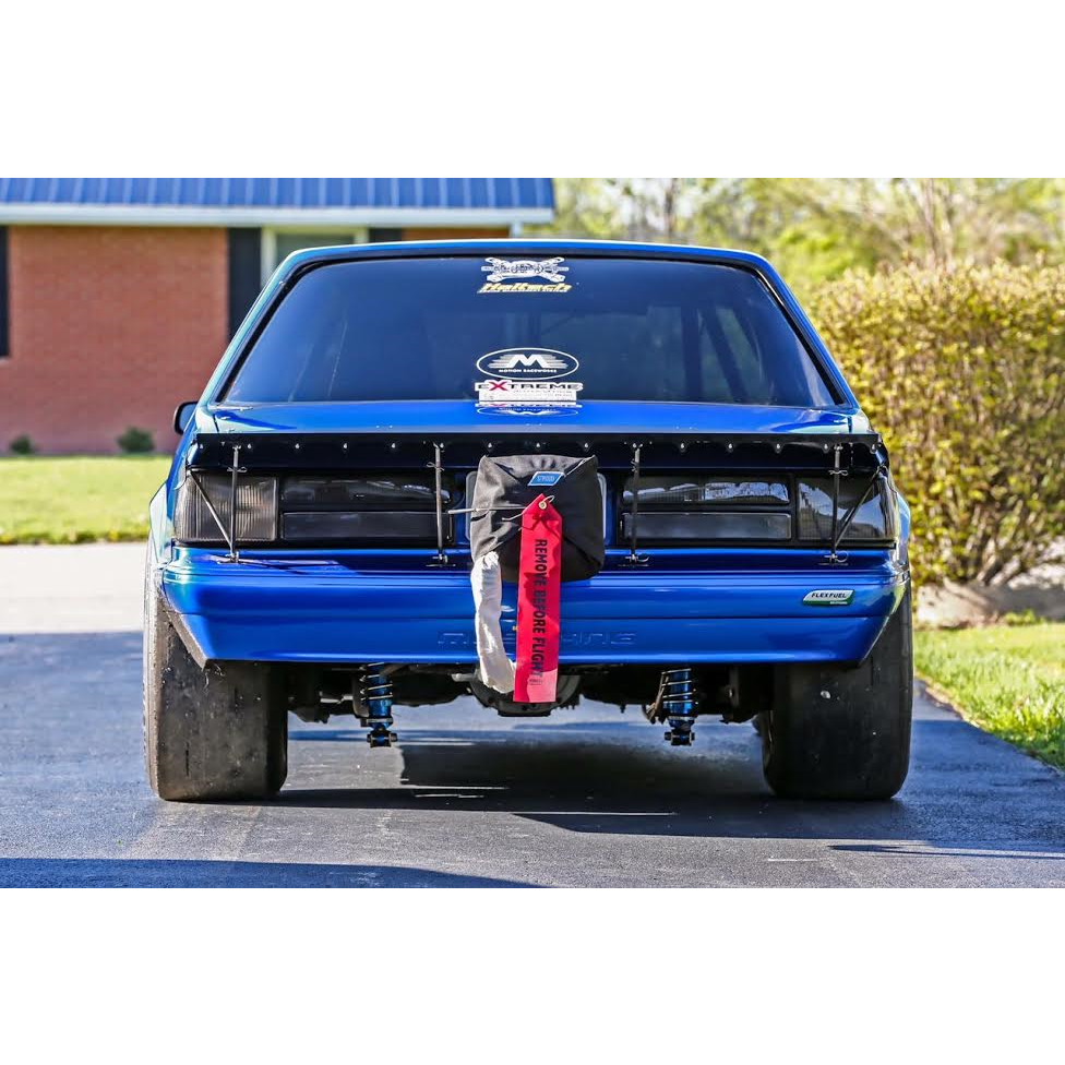 1979-1993 Mustang Fox Body Bolt-On Parachute Mount Kit - Universal Fit for Drag Racing & Show Cars (Fits 14