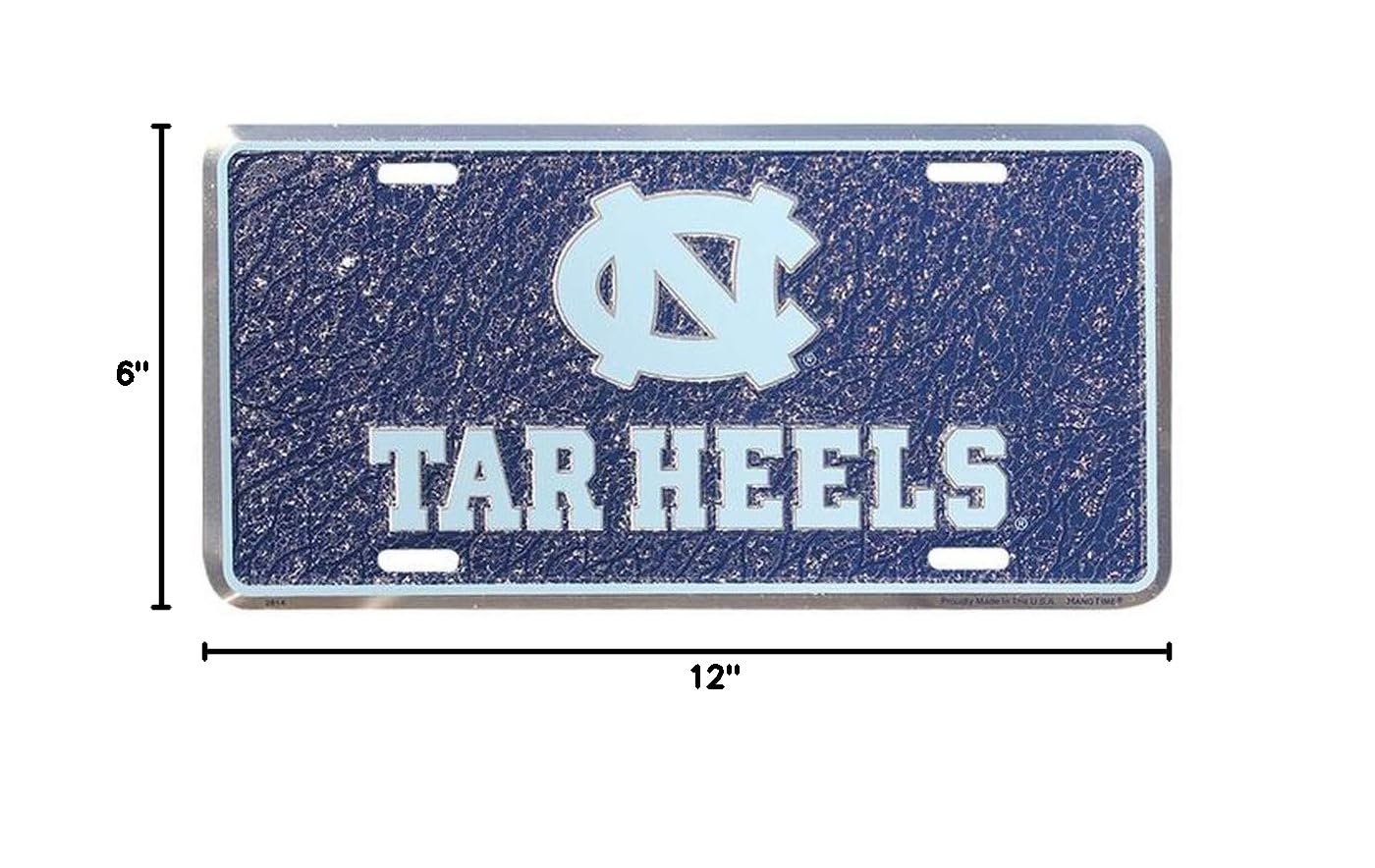 UNC Tar Heels Mosaic License Plate - Officially Licensed College Car Accessories for University of North Carolina Fans - Perfect for Game Day, Tailgating & Alumni Pride